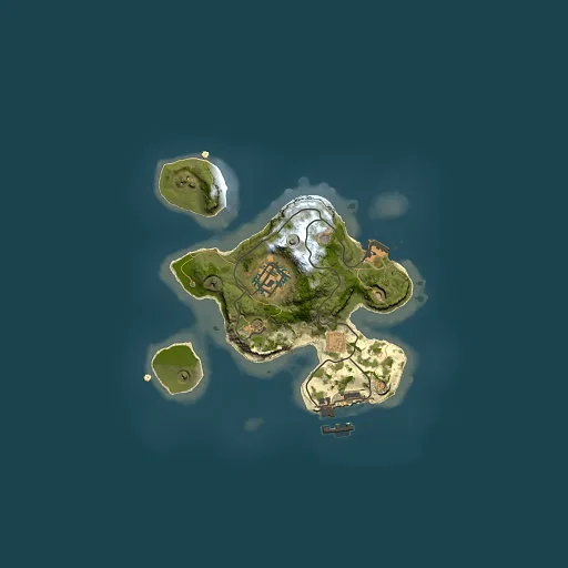 Rust map seed 1296398287, 2000x2000m top-down preview