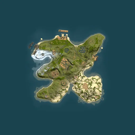 Rust map seed 1580548778, 2000x2000m top-down preview