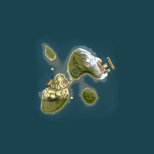 Rust map seed 268847540, 1500x1500m top-down preview
