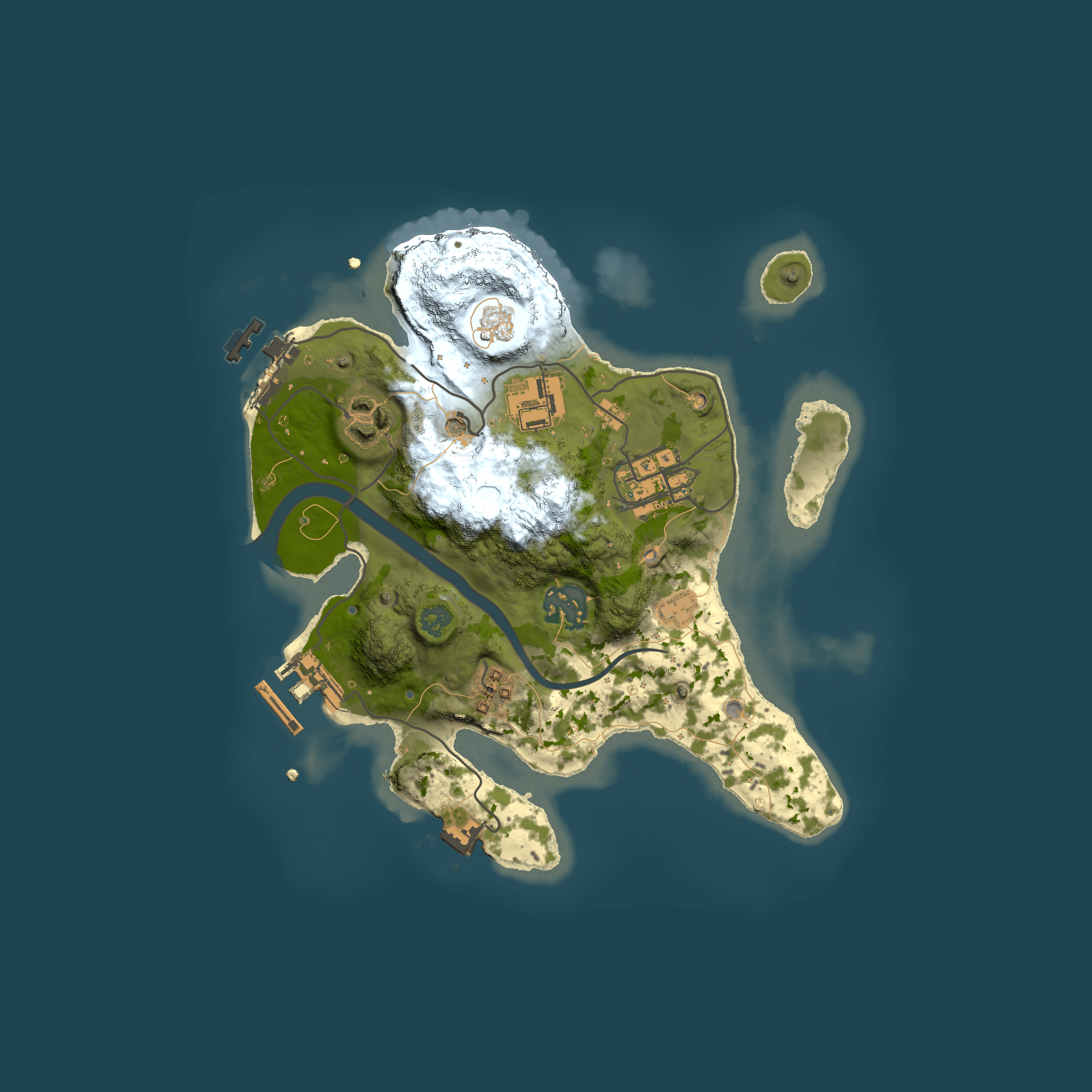 Full top-down render of Rust map seed 177022482, 2500x2500m