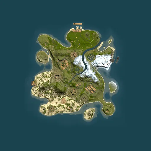 Rust map seed 780559734, 2500x2500m top-down preview