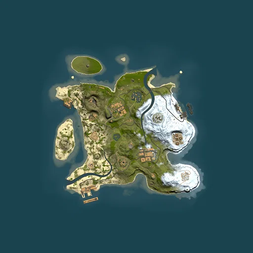 Rust map seed 1048449786, 2500x2500m top-down preview