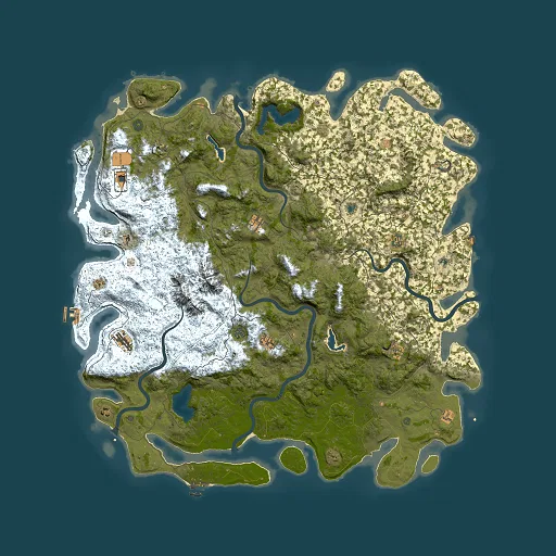 Rust map seed 1042859609, 6000x6000m top-down preview