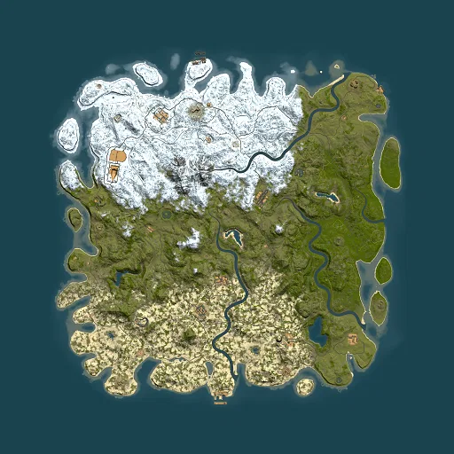 Rust map seed 1072459540, 6000x6000m top-down preview