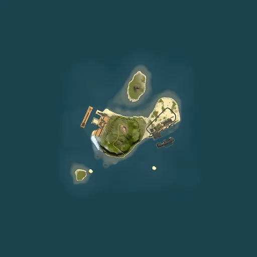 Rust map seed 105165753, 1500x1500m top-down preview