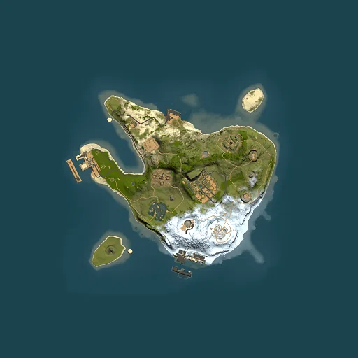Rust map seed 1405807394, 2000x2000m top-down preview