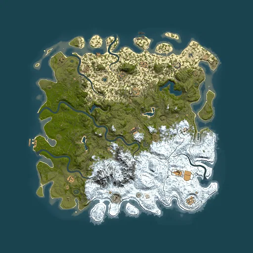 Rust map seed 1270089302, 5500x5500m top-down preview