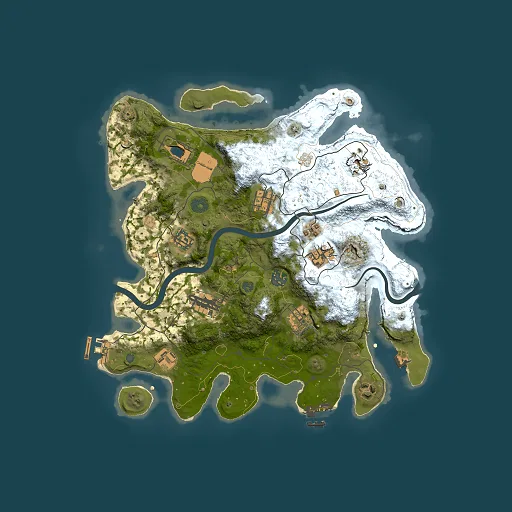 Rust map seed 1923636706, 3500x3500m top-down preview