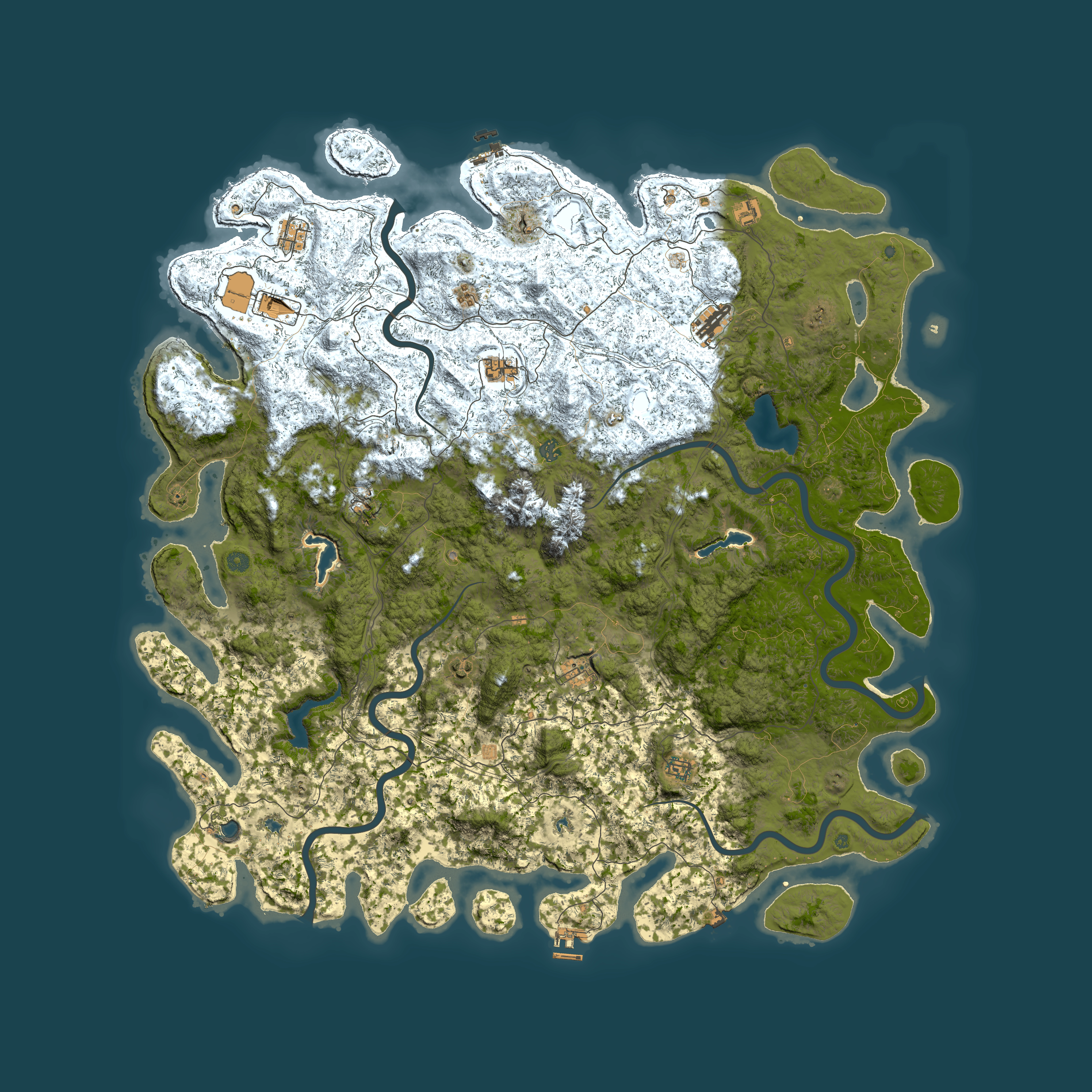 Full top-down render of Rust map seed 1983277683, 6000x6000m