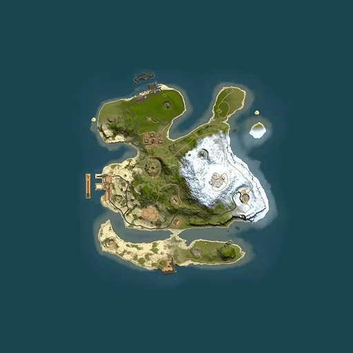 Rust map seed 600516566, 2000x2000m top-down preview