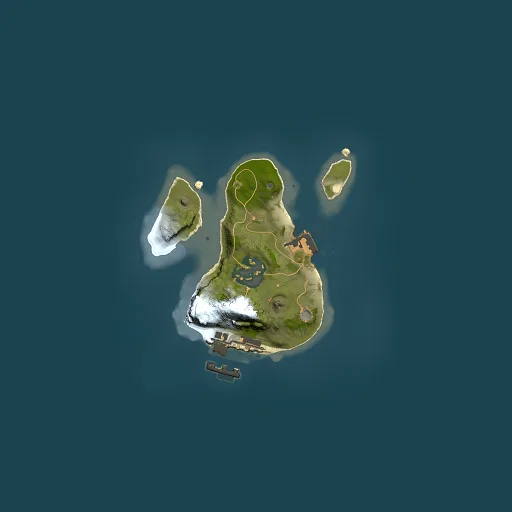 Rust map seed 725293707, 1500x1500m top-down preview