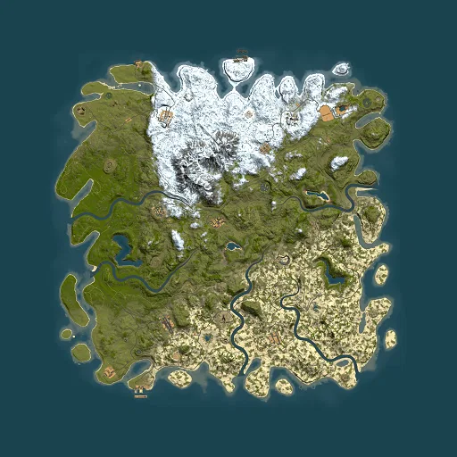Rust map seed 1415329468, 6000x6000m top-down preview