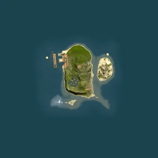 Rust map seed 709697642, 1500x1500m top-down preview