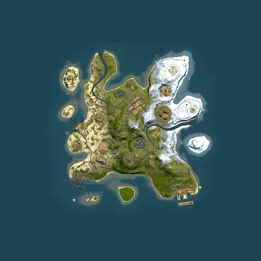Rust map seed 1006266004, 2500x2500m top-down preview