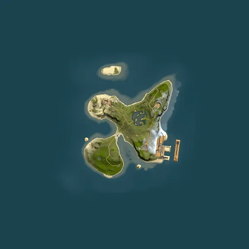 Rust map seed 448130847, 1500x1500m top-down preview