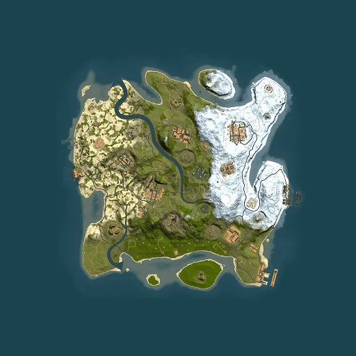 Rust map seed 1853640953, 3000x3000m top-down preview