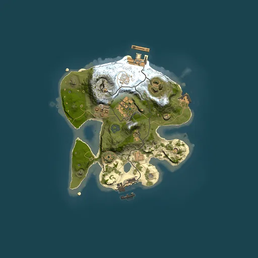 Rust map seed 1597405250, 2000x2000m top-down preview