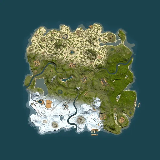 Rust map seed 937608373, 4000x4000m top-down preview