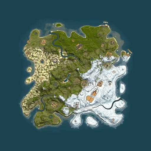 Rust map seed 1600757919, 4250x4250m top-down preview