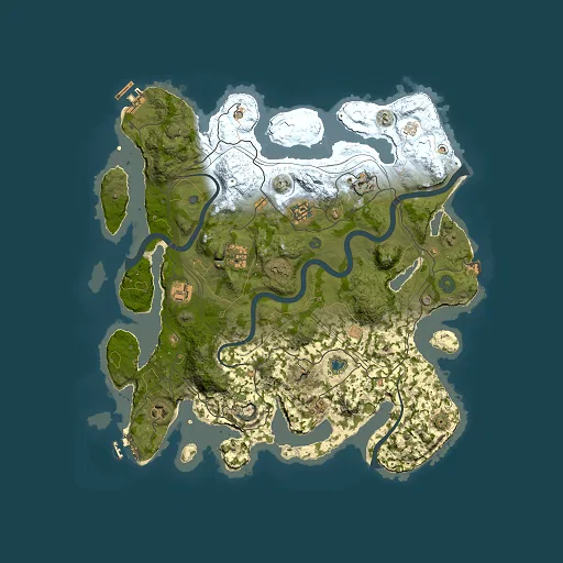 Rust map seed 2113209377, 3750x3750m top-down preview