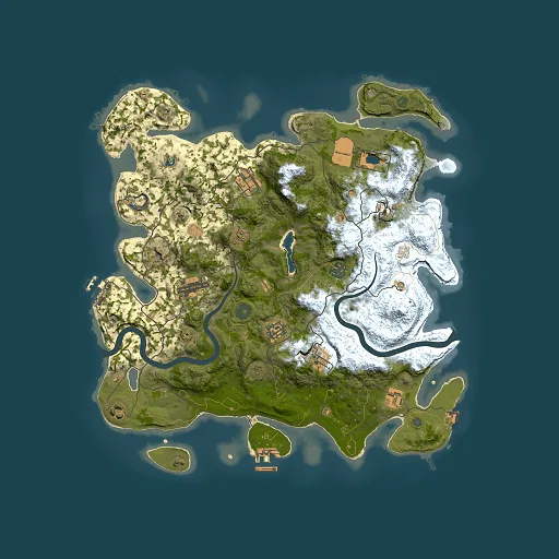 Rust map seed 751172375, 4000x4000m top-down preview