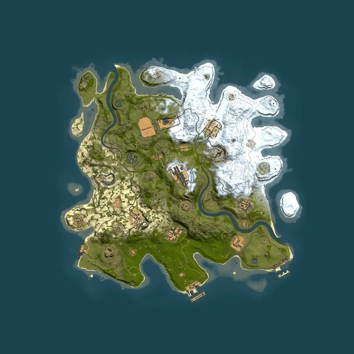 Rust map seed 781423550, 3500x3500m top-down preview