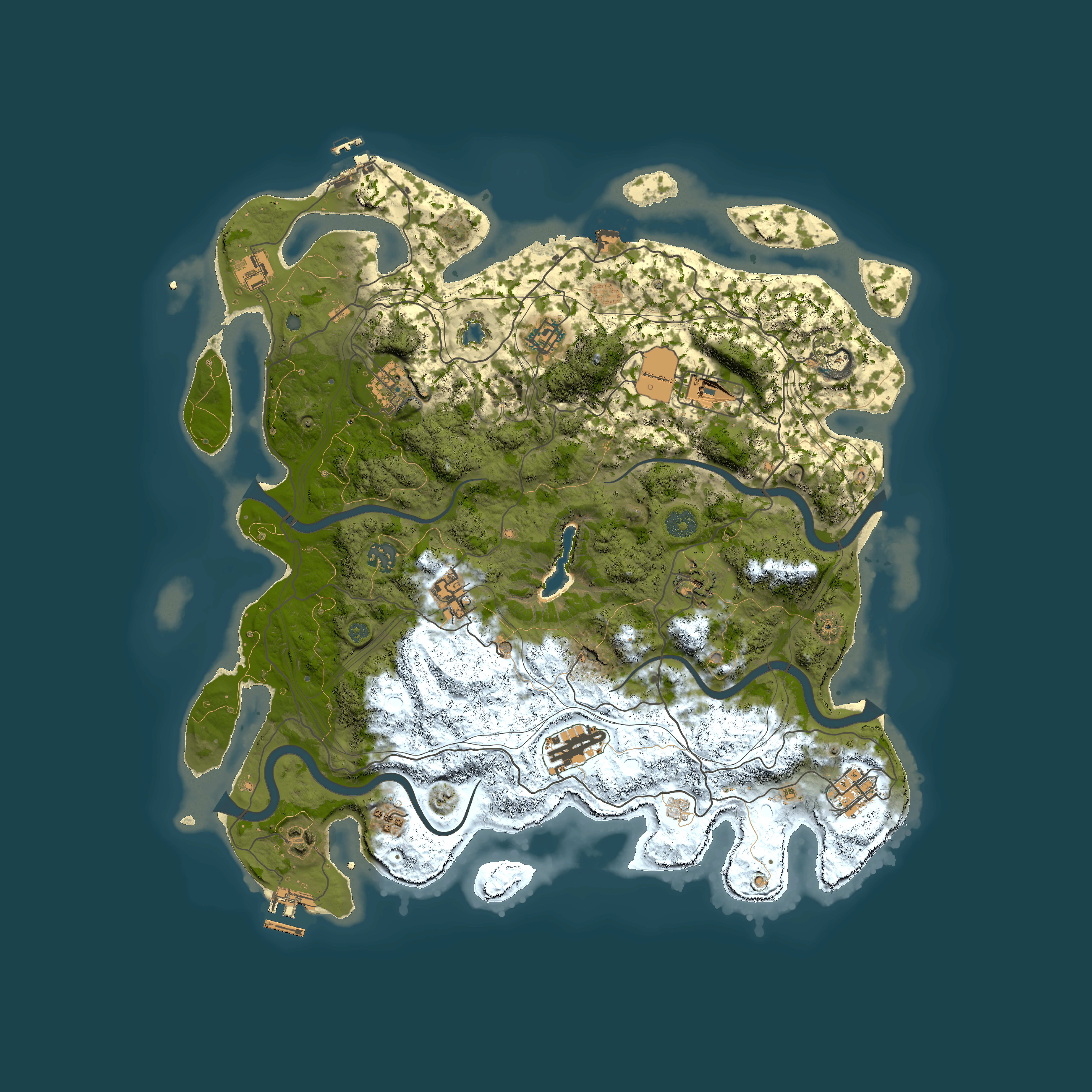 Full top-down render of Rust map seed 1180796624, 4250x4250m