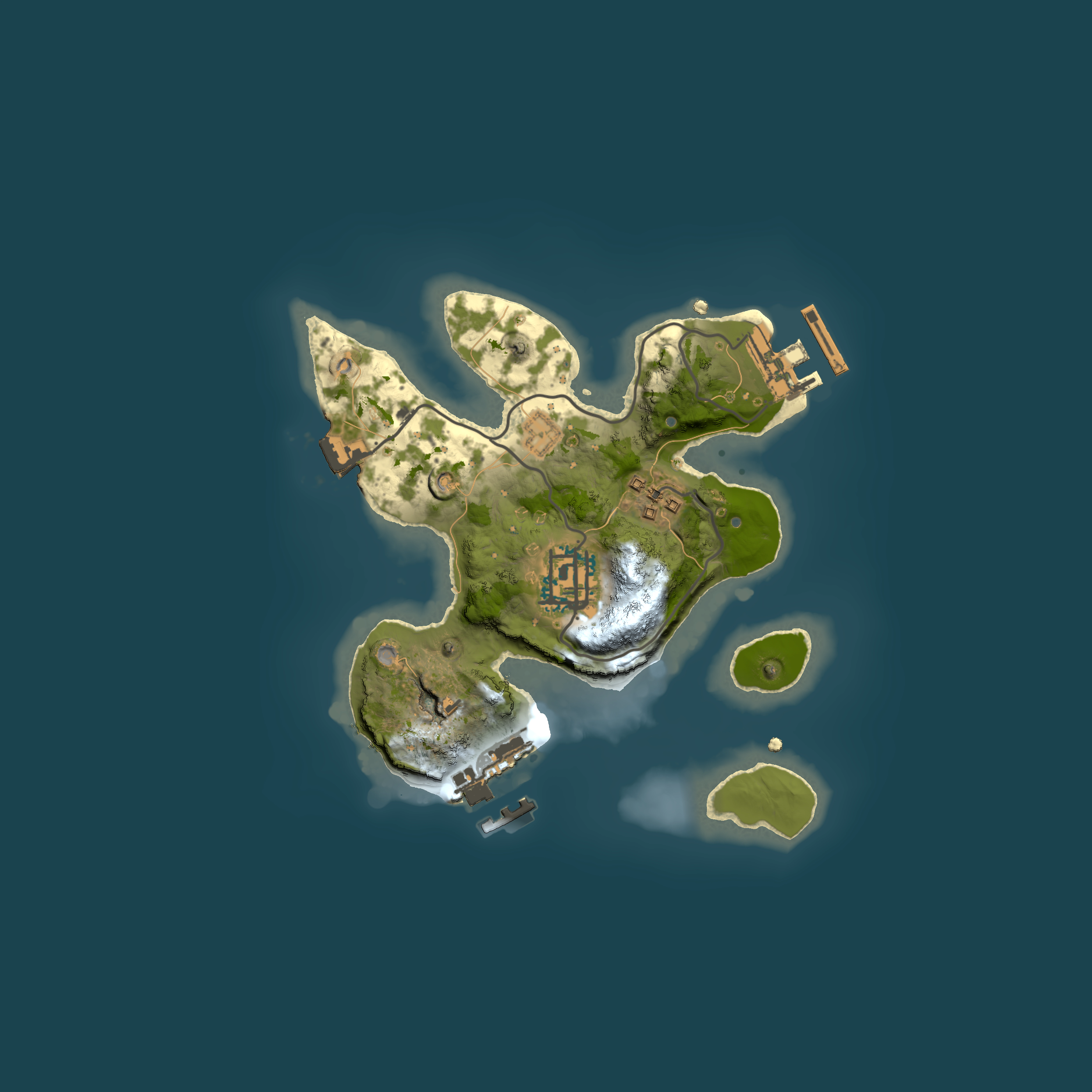 Full top-down render of Rust map seed 344668900, 2000x2000m