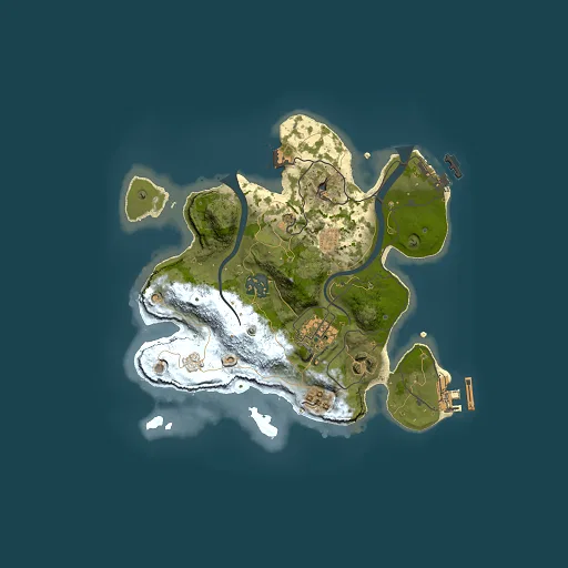 Rust map seed 382811922, 2500x2500m top-down preview