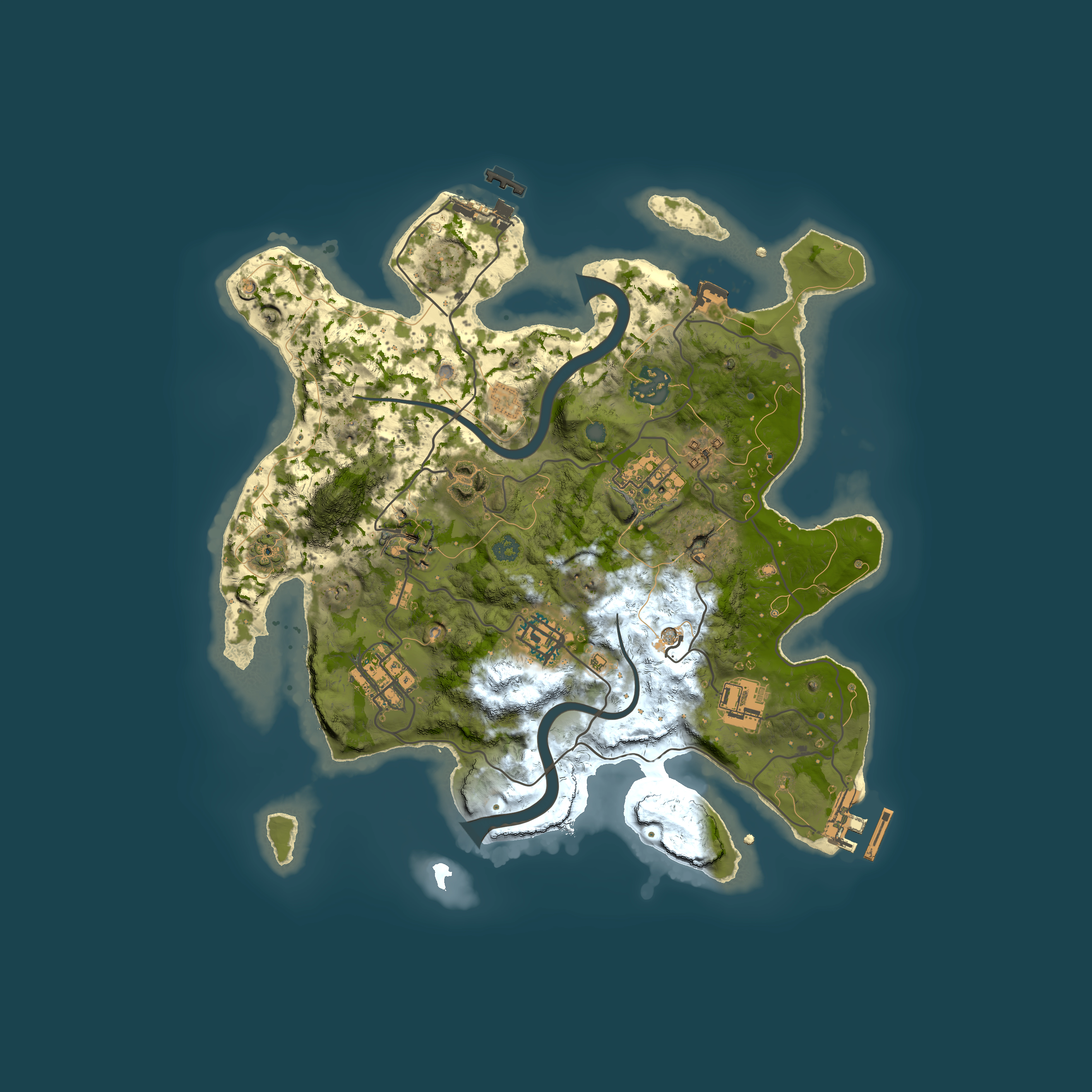 Full top-down render of Rust map seed 1759963067, 3000x3000m