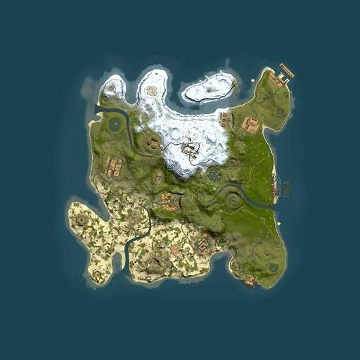 Rust map seed 1672472917, 3000x3000m top-down preview