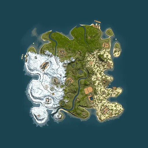 Rust map seed 1862339351, 3500x3500m top-down preview