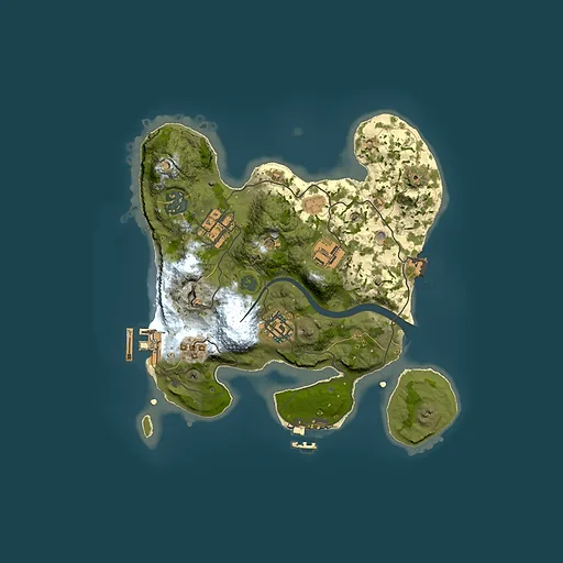 Rust map seed 620996752, 2500x2500m top-down preview