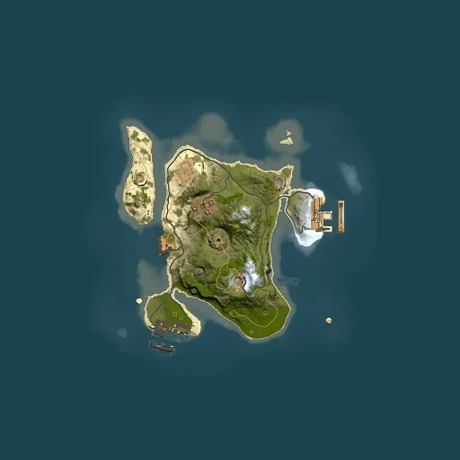 Rust map seed 528040383, 2000x2000m top-down preview