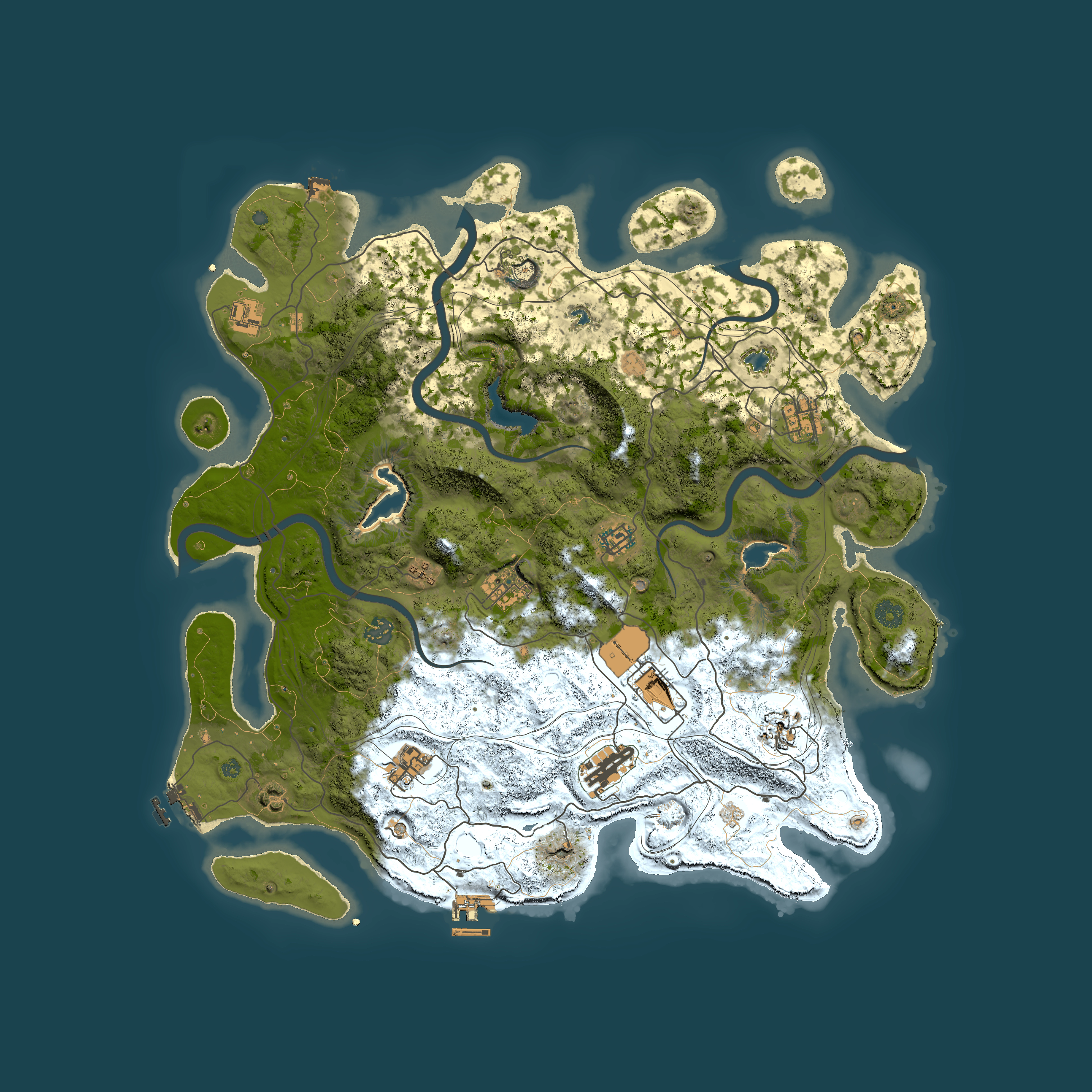 Full top-down render of Rust map seed 578705218, 4500x4500m