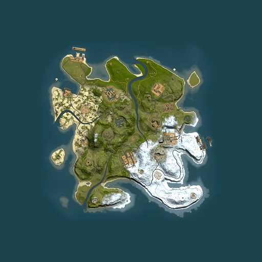 Rust map seed 79354887, 3000x3000m top-down preview
