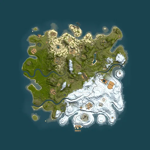 Rust map seed 1942726024, 4000x4000m top-down preview