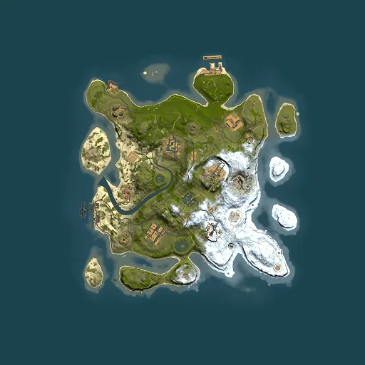 Rust map seed 1626548547, 3000x3000m top-down preview