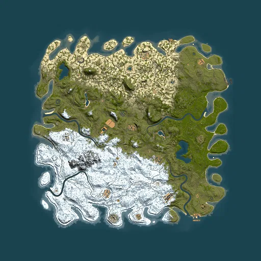 Rust map seed 1820562783, 6000x6000m top-down preview