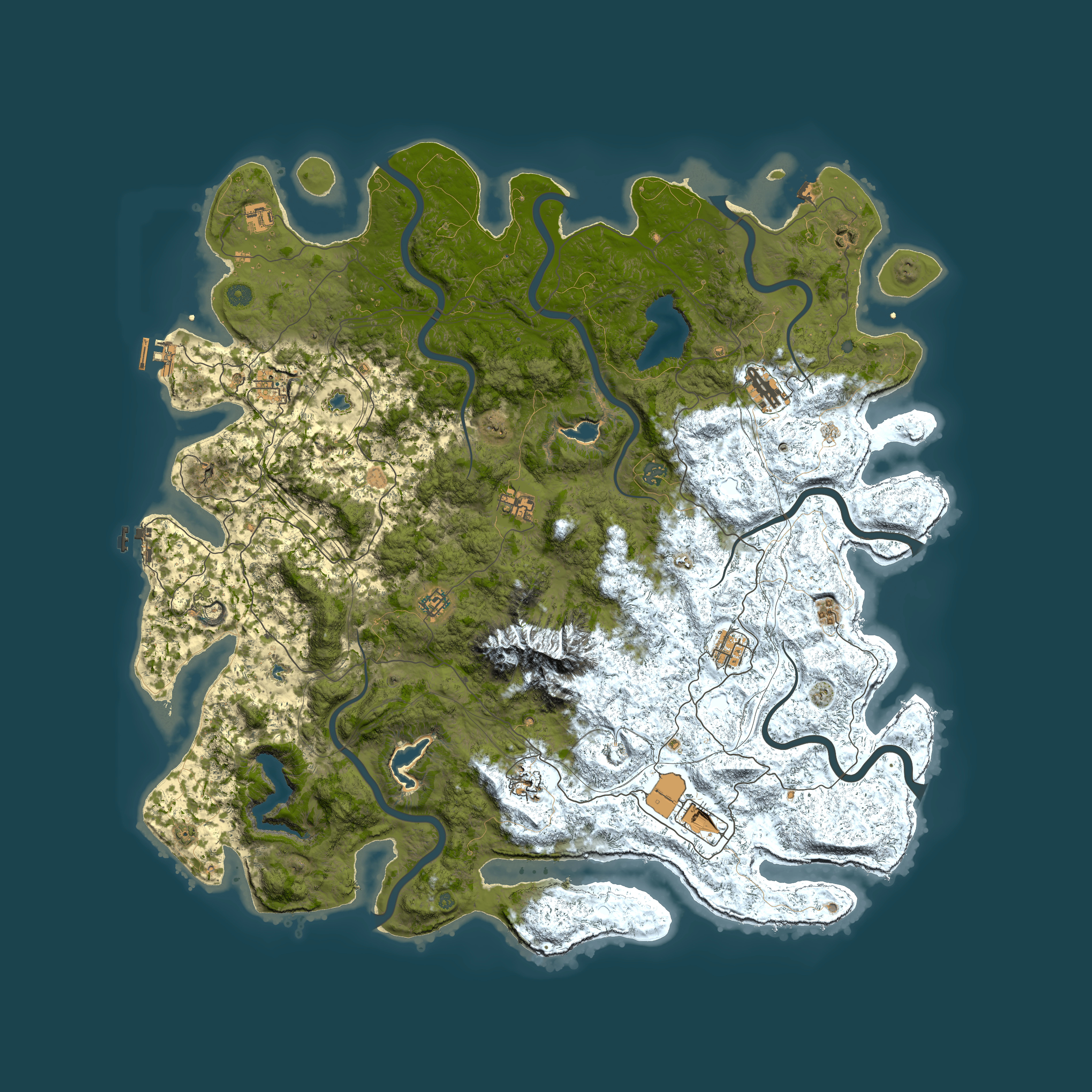 Full top-down render of Rust map seed 265928970, 5500x5500m
