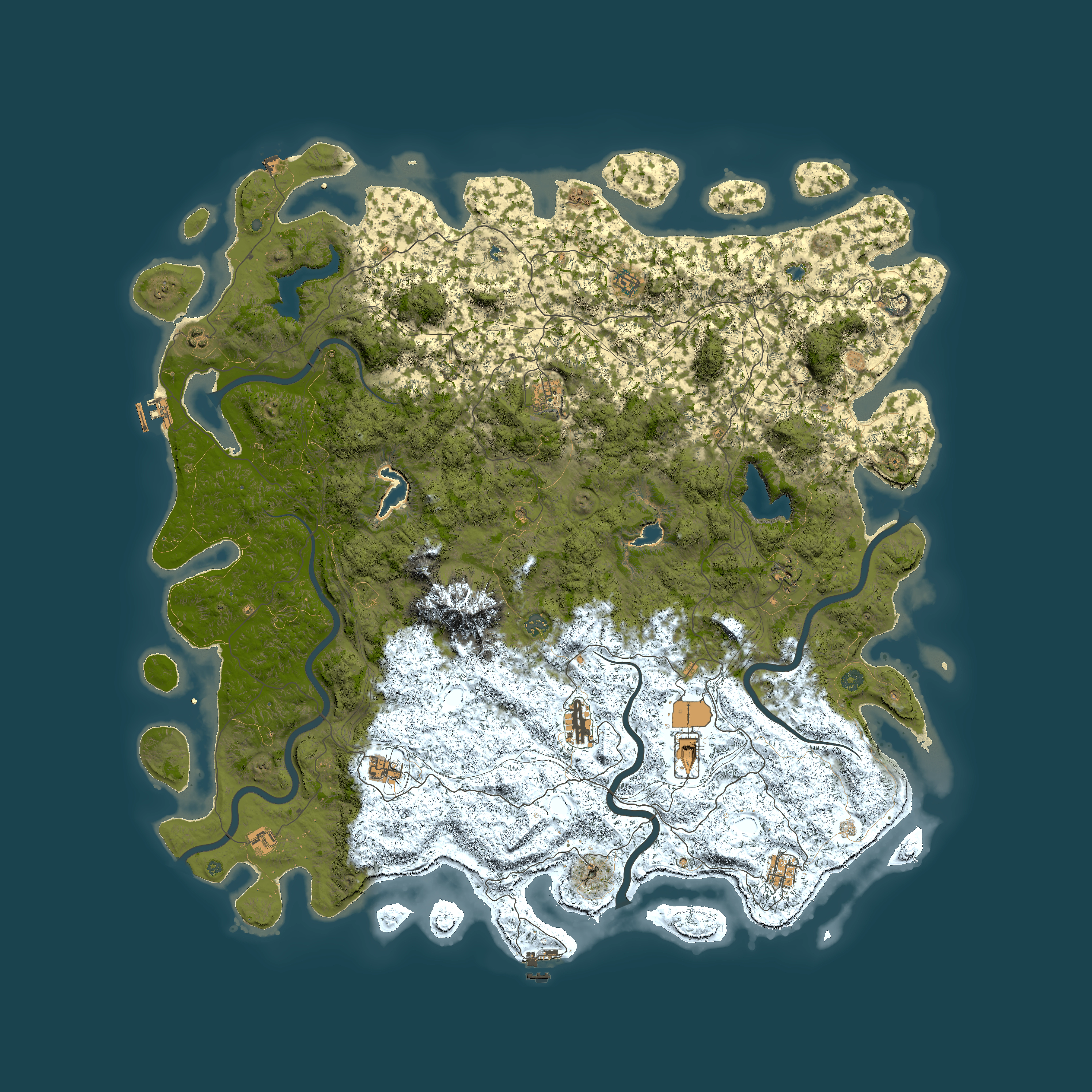 Full top-down render of Rust map seed 1796356006, 6000x6000m