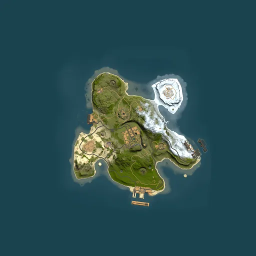 Rust map seed 900671149, 2000x2000m top-down preview