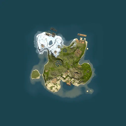 Rust map seed 910619468, 2000x2000m top-down preview