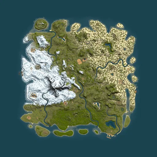 Rust map seed 1635600138, 6000x6000m top-down preview