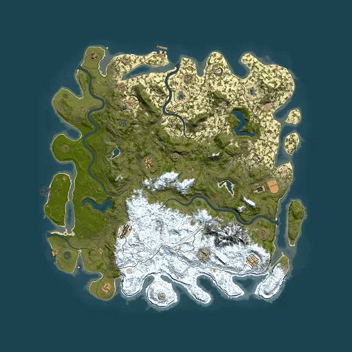 Rust map seed 59087341, 5500x5500m top-down preview