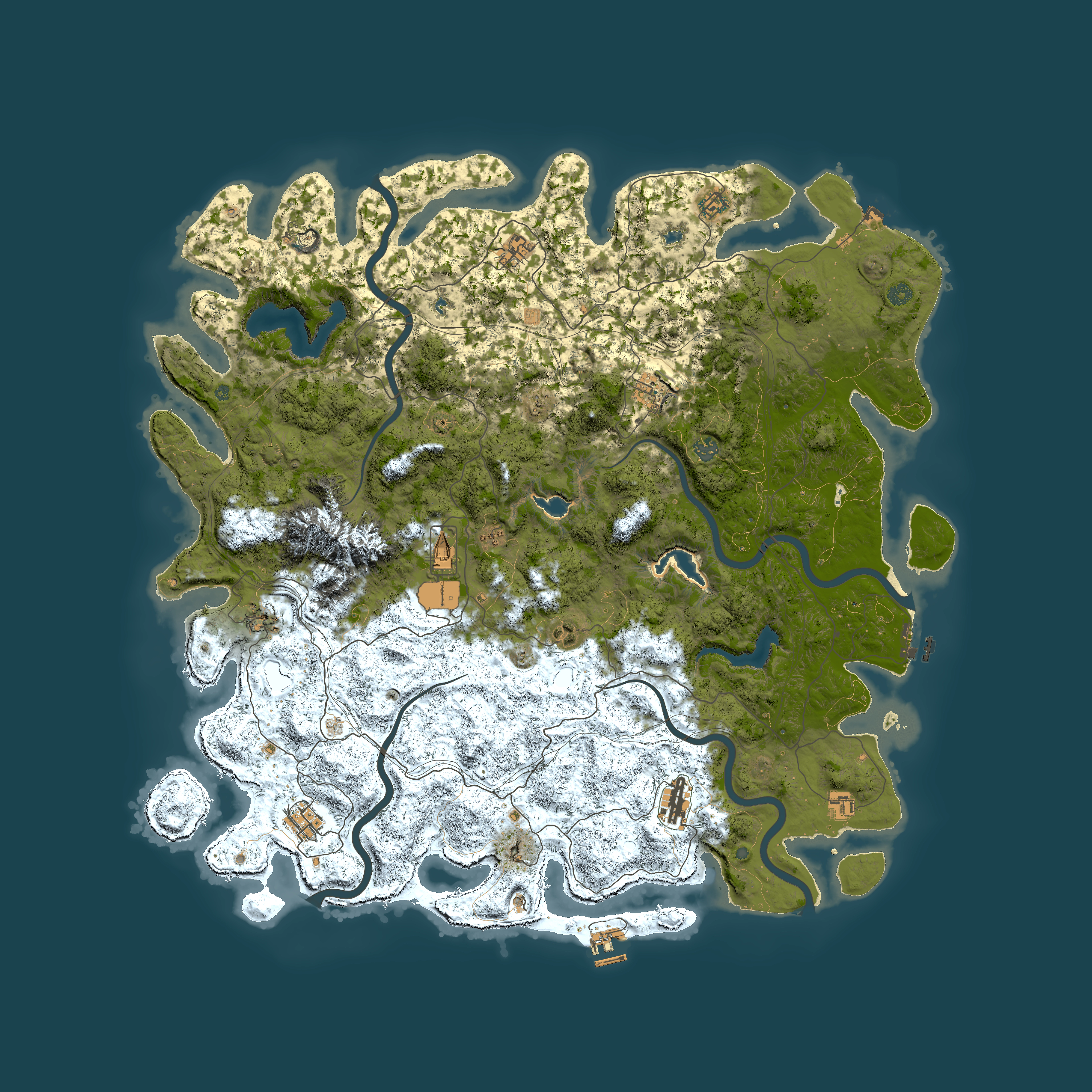 Full top-down render of Rust map seed 504633251, 5500x5500m