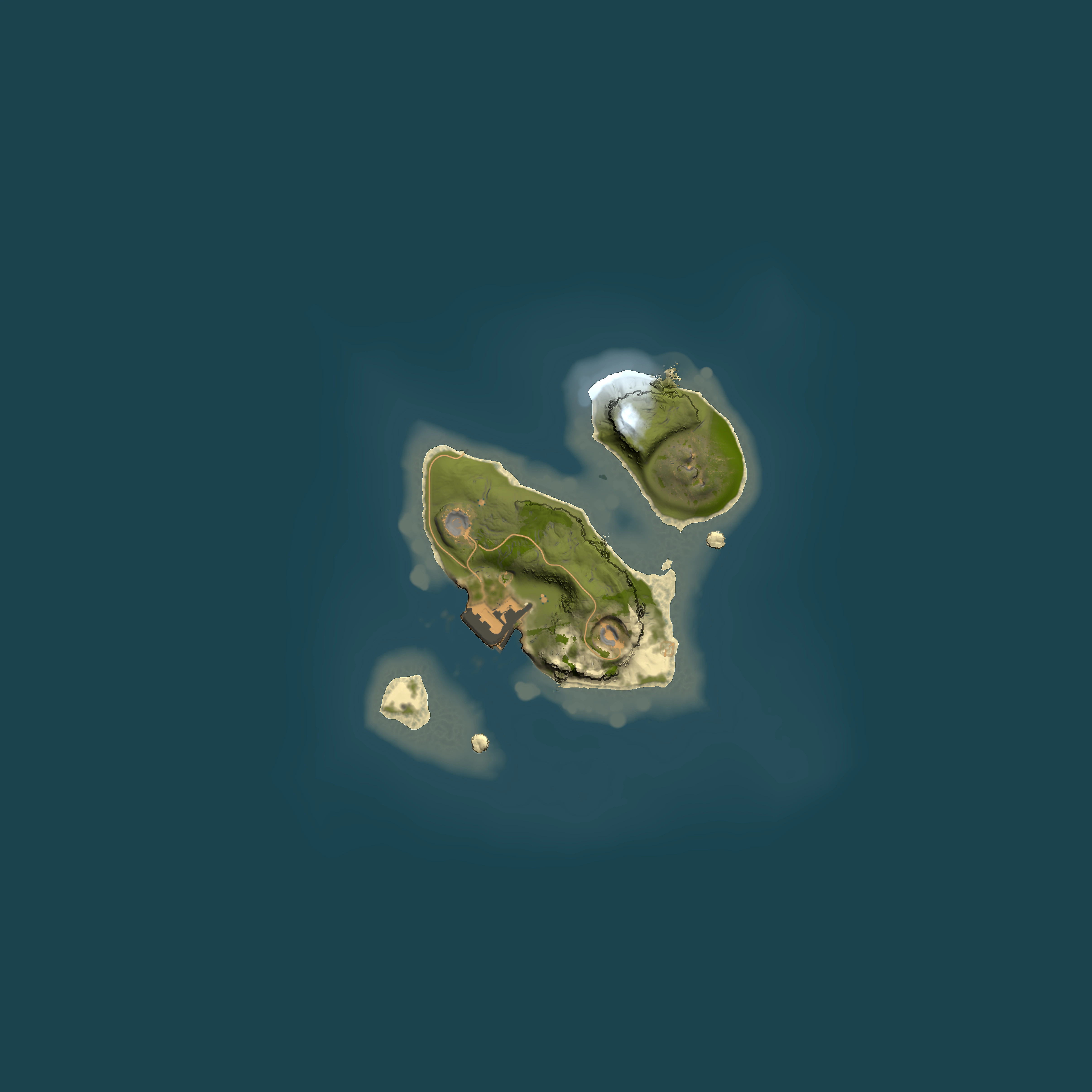 Full top-down render of Rust map seed 1931155872, 1500x1500m