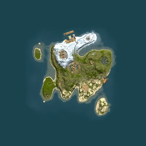 Rust map seed 951804919, 2000x2000m top-down preview
