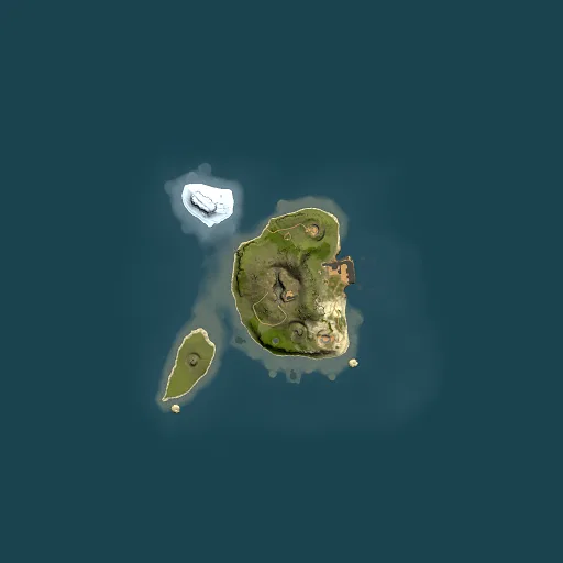 Rust map seed 460362257, 1500x1500m top-down preview