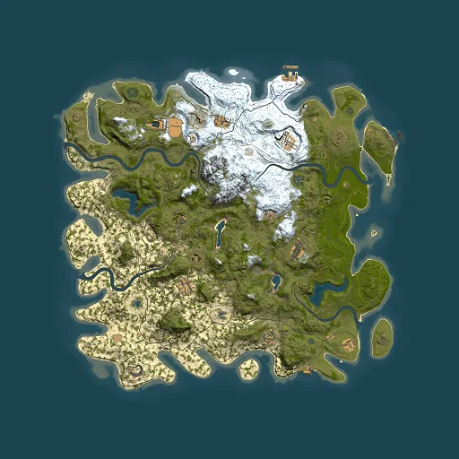 Rust map seed 1969773680, 5000x5000m top-down preview